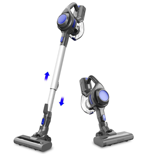 Maircle Cordless Stick Vacuum Cleaner, Power Suction, Headlight Motorized Brush, Lightweight for Hard Floor, Carpet Pet Hair