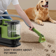 Upholstery Cleaner Machine, Portable Carpet and Upholstery Deep Cleaner, Car/Auto Detailer, with Self-Cleaning Tough Stain Tool