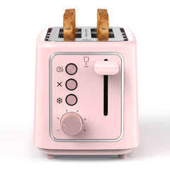 Maircle 2 Slice Toaster, Bread Toaster With Extra Wide Slots,6 Browning Settings, Defrost/Cancel/Bagel Button For Bagels, Waffles, Bread