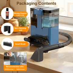 Little Mini Portable Carpet and Upholstery Spot Cleaner, Car/Auto, Sofa Detailer, with Self-Cleaning Tool