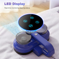 Maircle Mattress Vacuum Cleaner, 16Kpa Suction Corded Bed Vacuum With UV-C Light, Ultrasonic & High Heating, 500W Powerful Double-Cup Handheld Vacuum for Bed, Sofa, Couch
