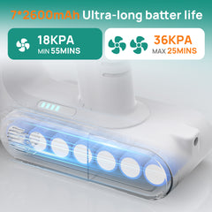 Cordless Stick Vacuum Cleaner, Lightweight Vacuum Cleaner for Wood Floor Pet Hair