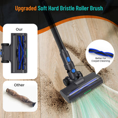 Cordless Vacuum Cleaners, Strong Suction Vacuum Cleaner for Carpet, Hardwood Floor